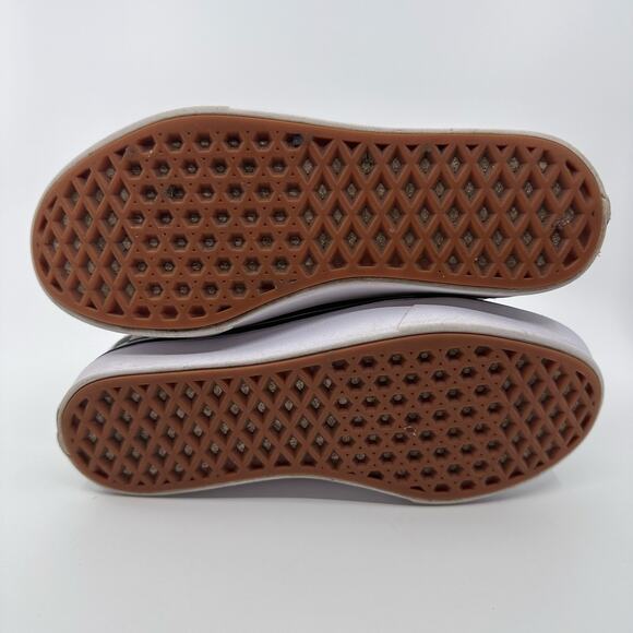 Vans Comfycush Old Skool Black Red Checkerboard Skateboard Shoes Kids US 3 EU 34 - Picture 7 of 8